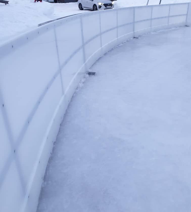 Detaljbilde av vant innside